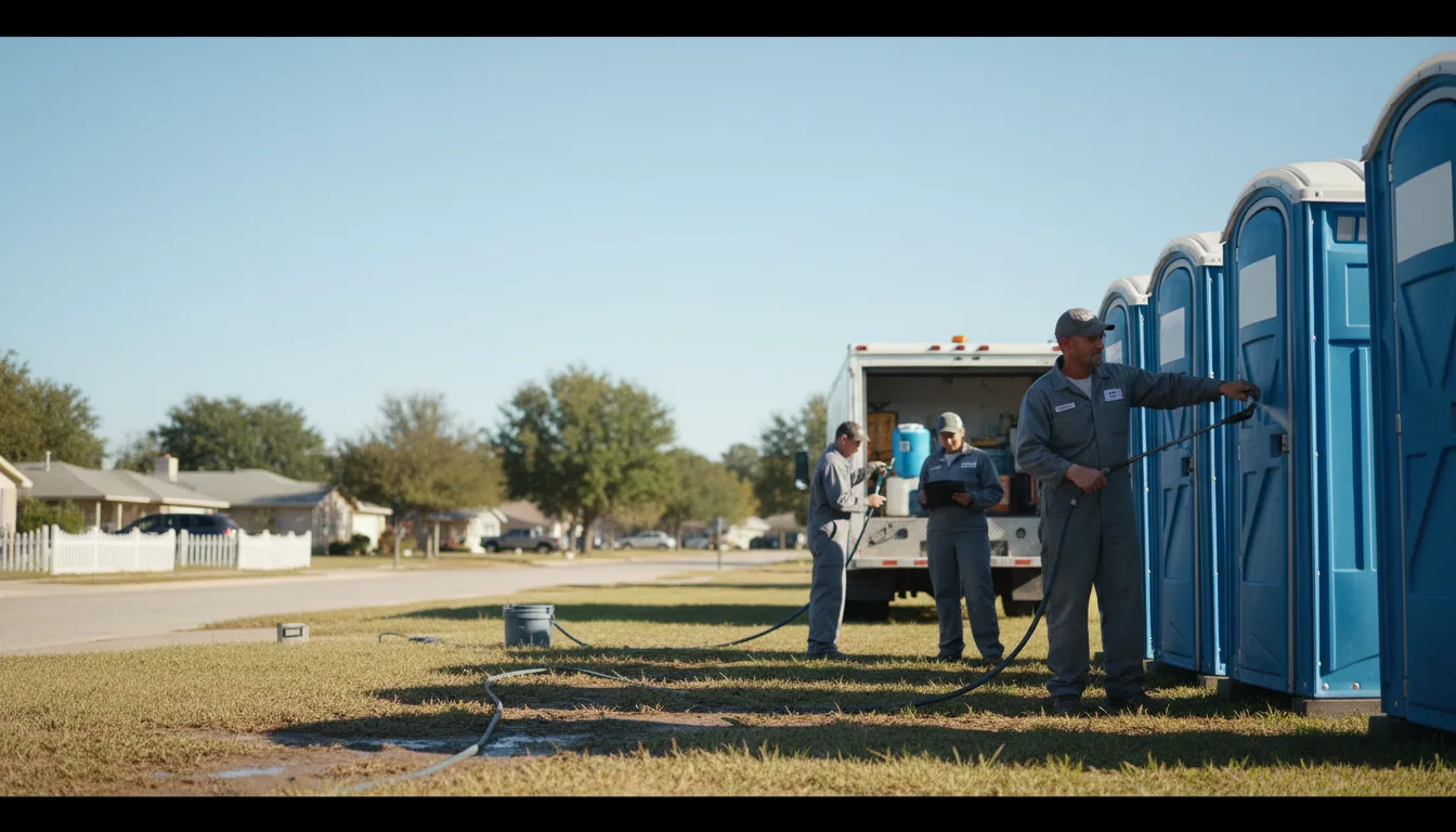 Long-Term Portable Toilet Rental in Zephyr, TX near me
